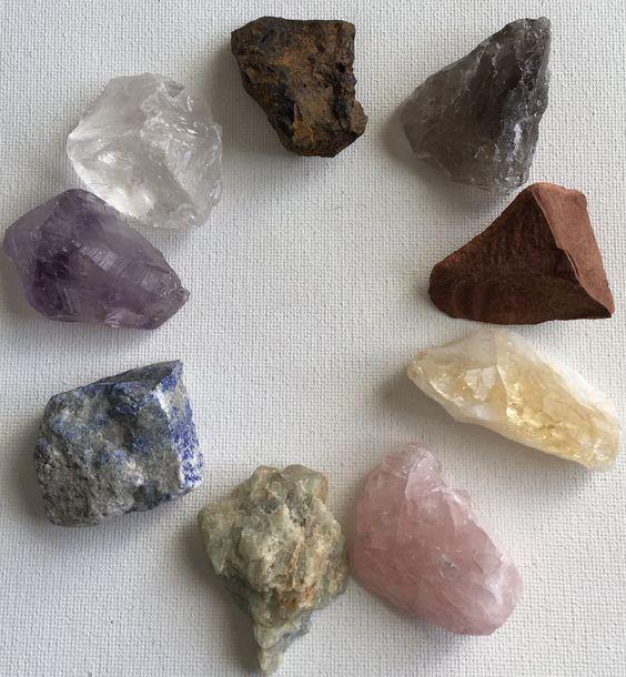 Raw Crystals vs Tumbled Stones - Celestial 333