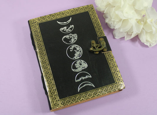 Moon Phase Leather Journal