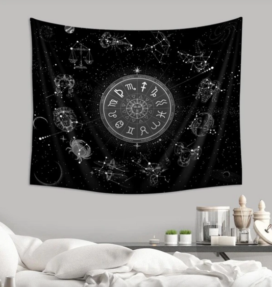 Zodiac Constellation Tapestry