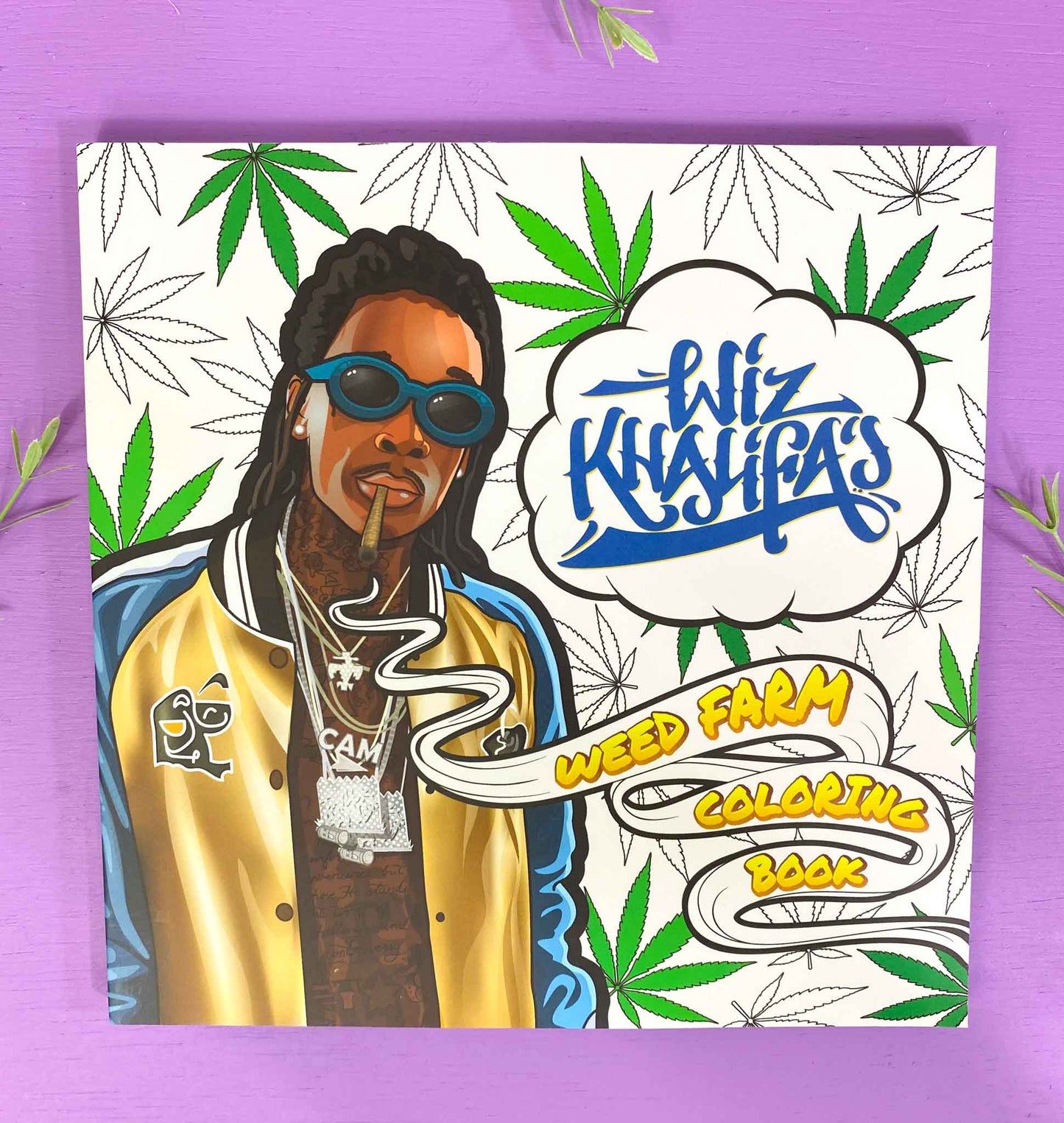 Wiz Khalifa's Weed Farm Coloring Book