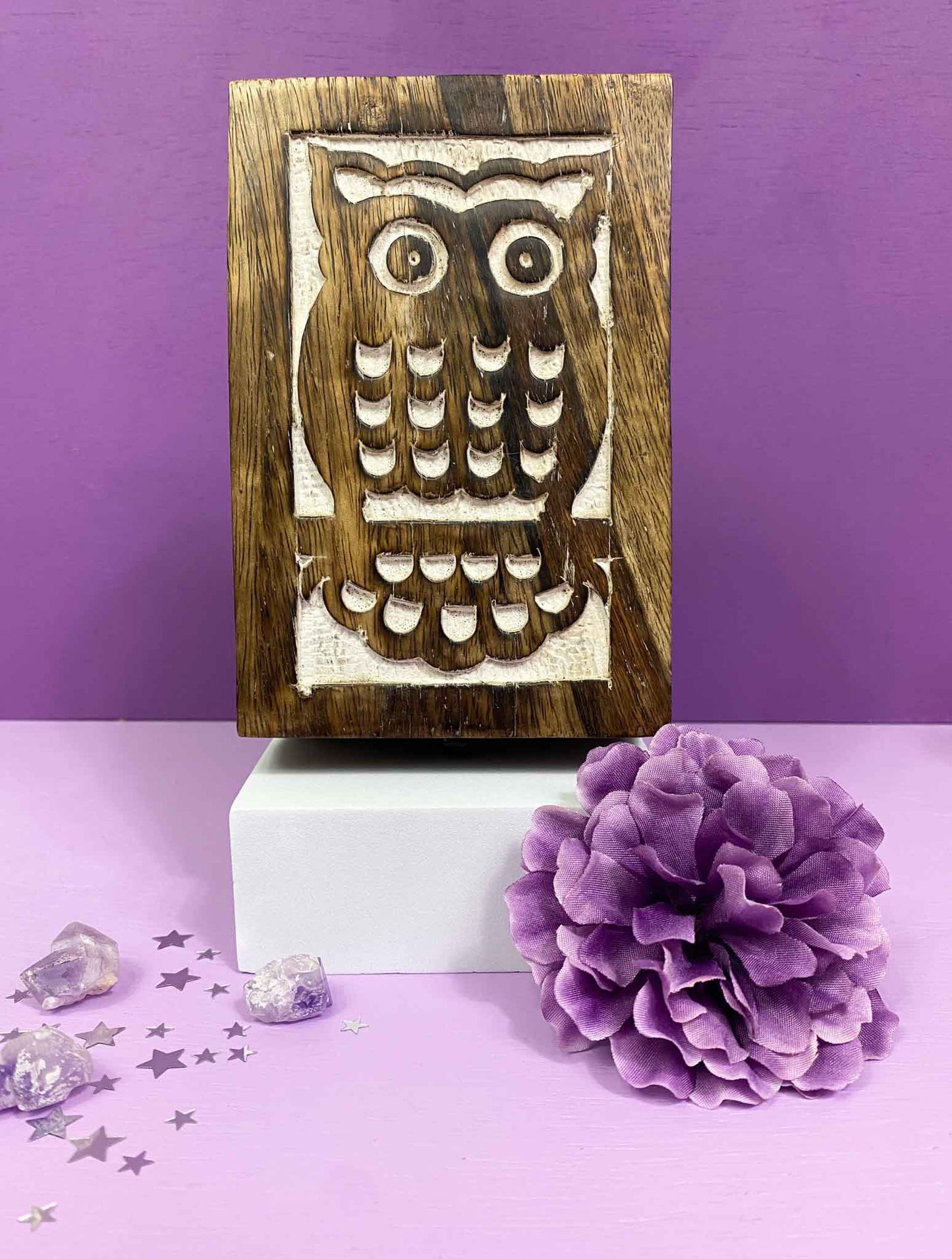Owl Wooden Box
