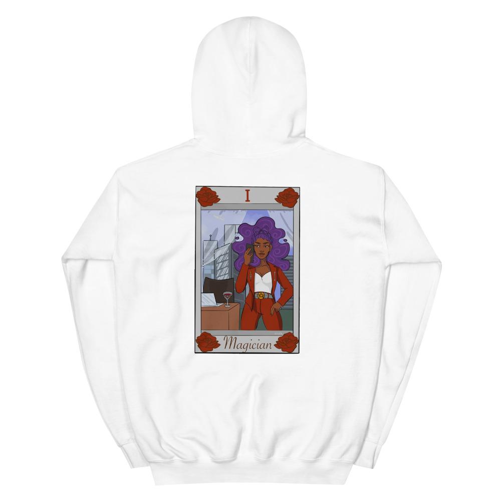 Celestial 333 Apparel White / S The Magician Hoodie