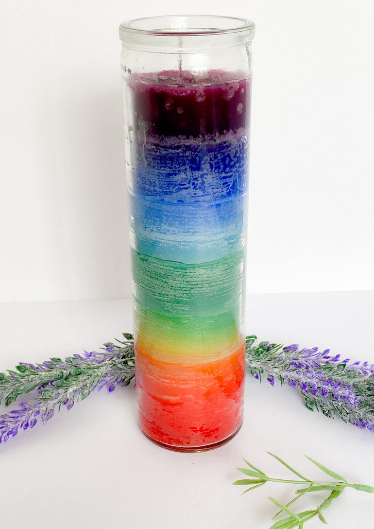 Chakra 7 Day Candle - Celestial 333