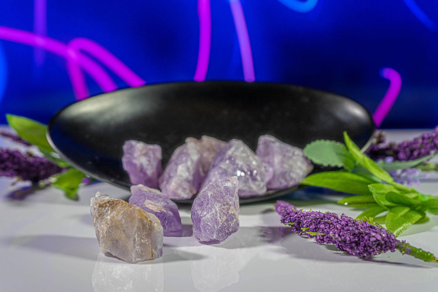 Amethyst - Raw ~ CALMING & INTUITION - Celestial 333