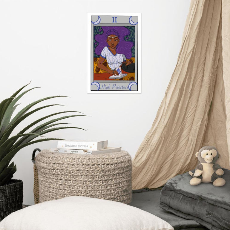 Celestial 333 Decor 12×18 The High Priestess Poster
